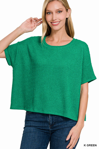 The Ella Top Green