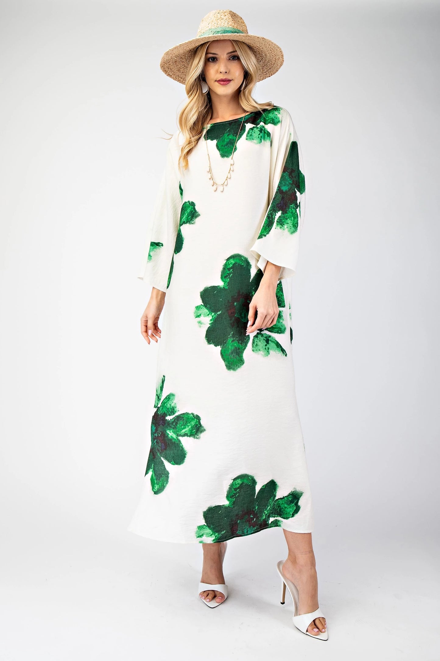 The Demi Dress Green