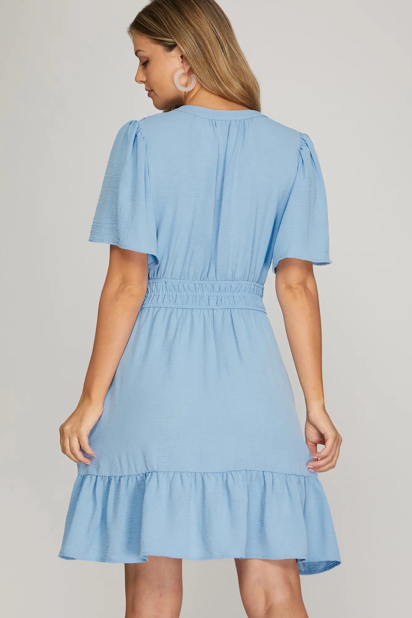 The Farrah Dress Blue