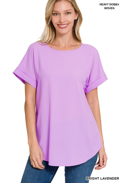 Boatneck Blouse Lavender