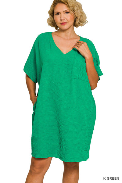The Gabby Dress Green