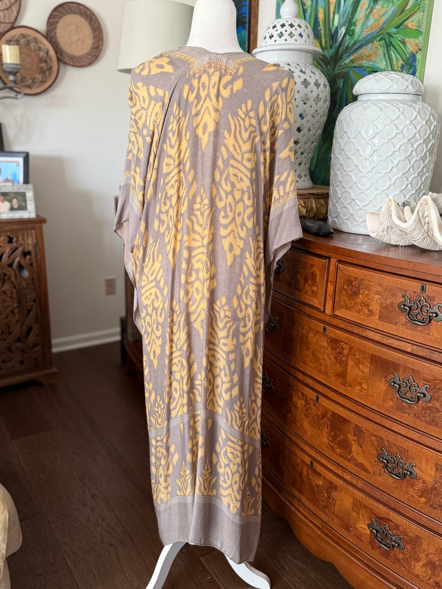Tan Mix Kimono
