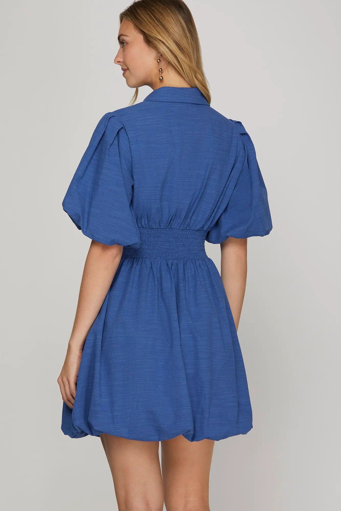 The Agnes Dress Blue