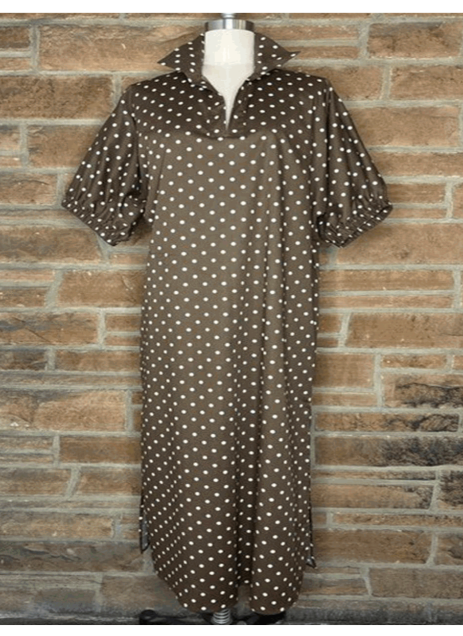 The Blakely Dress Brown
