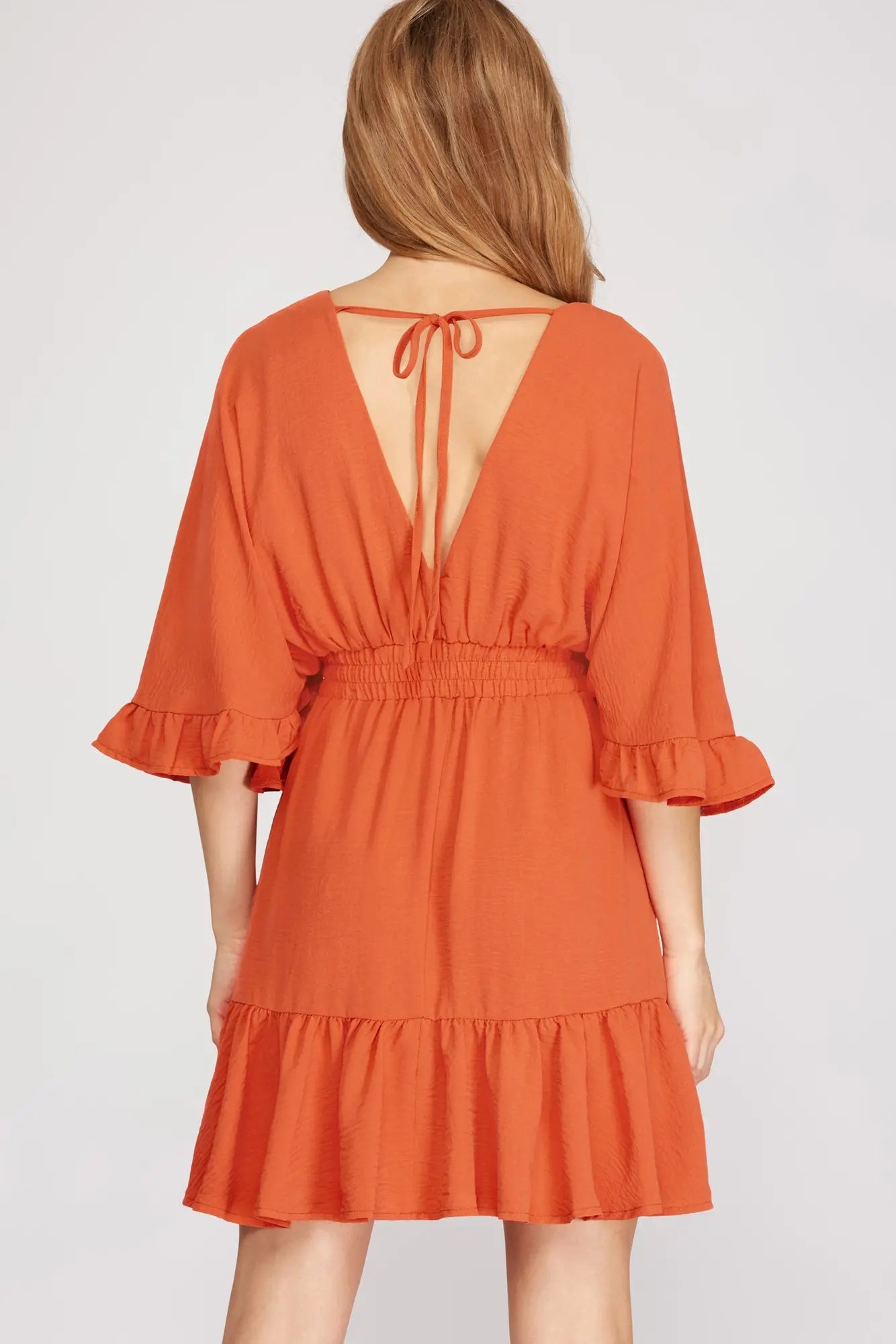 The Cassidy Dress Orange