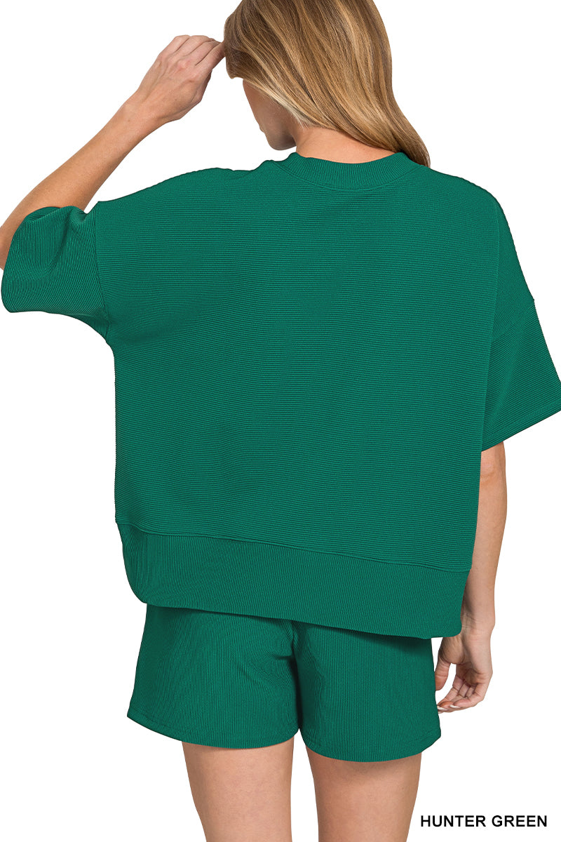 The Blair Short Set Hunter Green