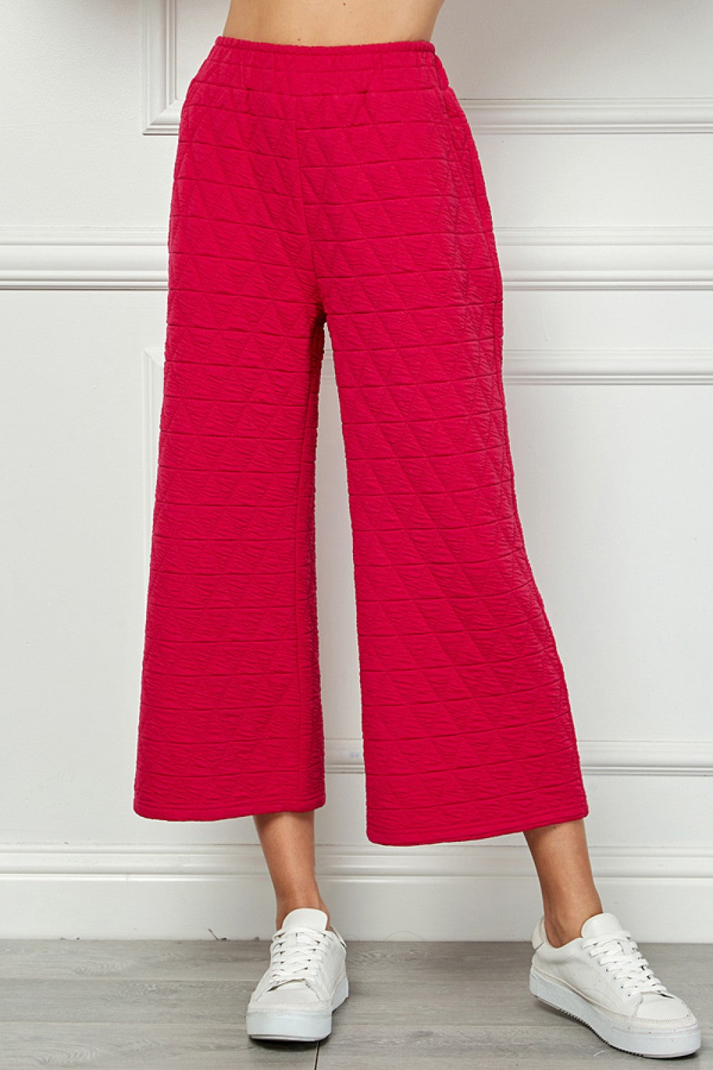 The Gail Quilted Set Red