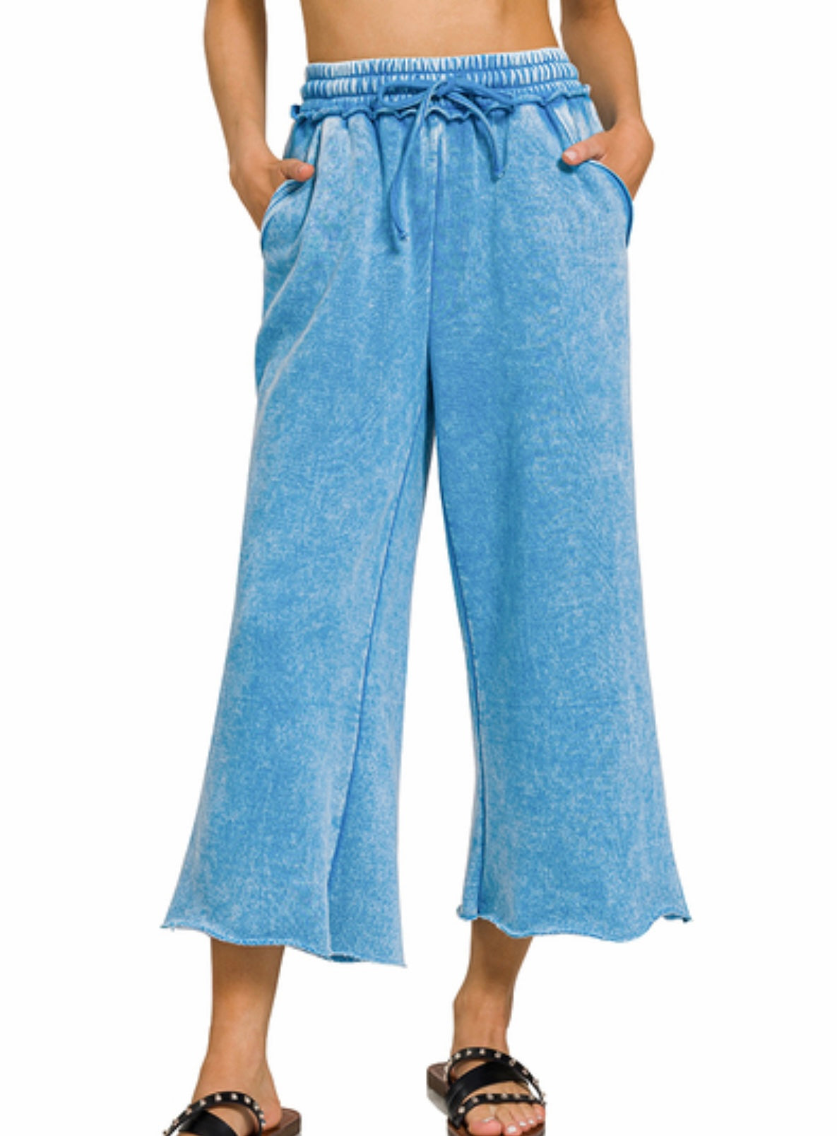 Palazzo Pants Blue