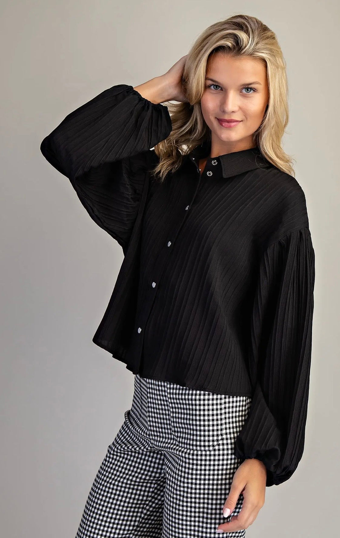 The Jillian Top Black
