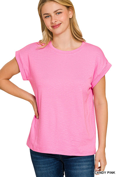 The Kellie Top Candy Pink