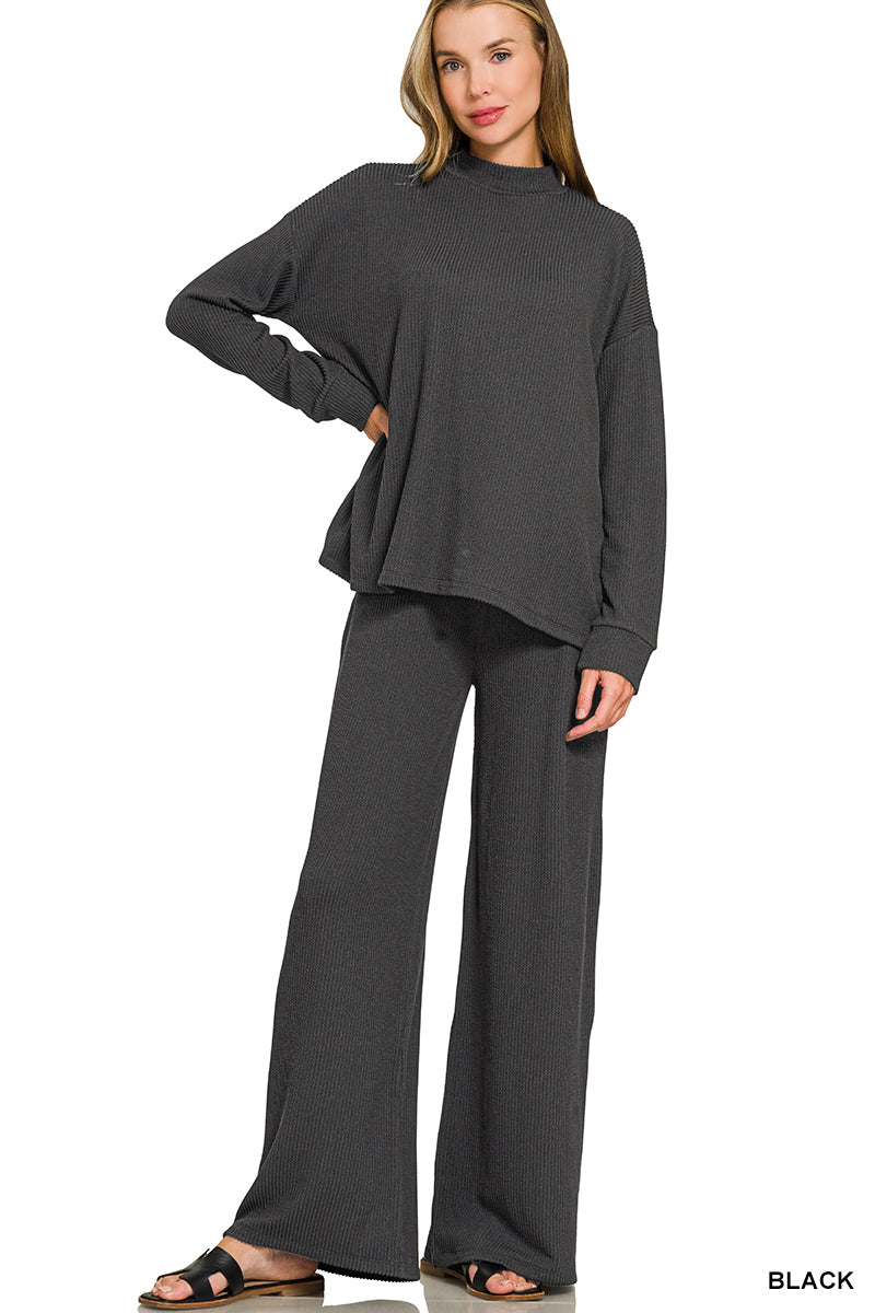 The Meranda Pant Set Black
