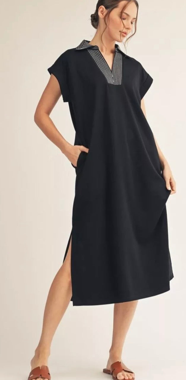 The Heather Dress Black