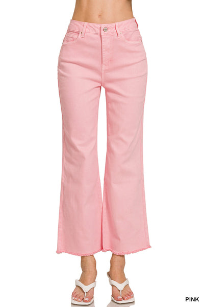 High Waist Bootcut Pink