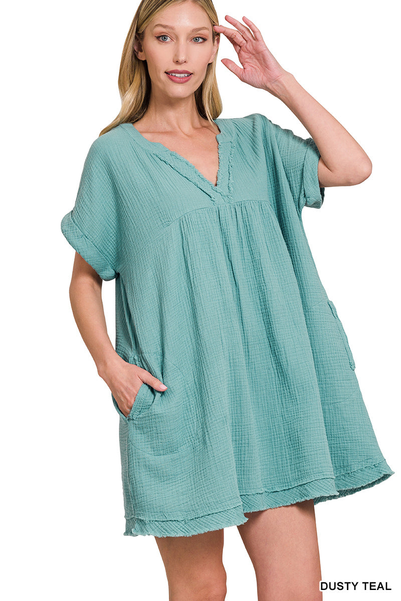 The Havana Dress Teal