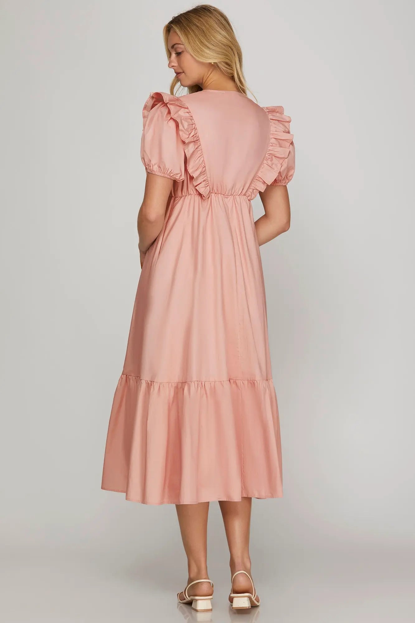 The Lindsey Dress Rose