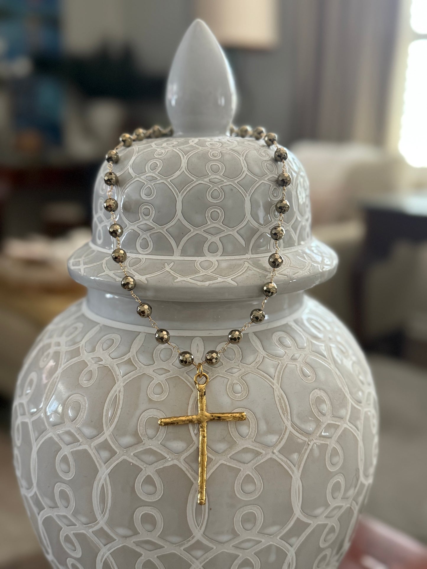 The Andrea Cross Necklace