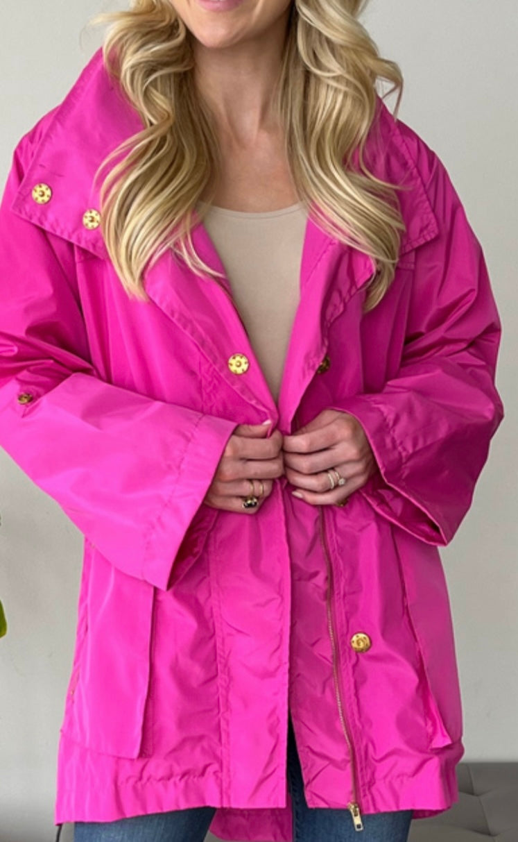 Pink Raincoat
