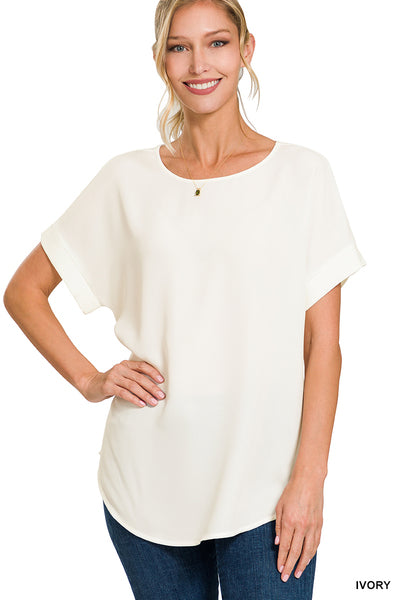 Boat Neck Blouse