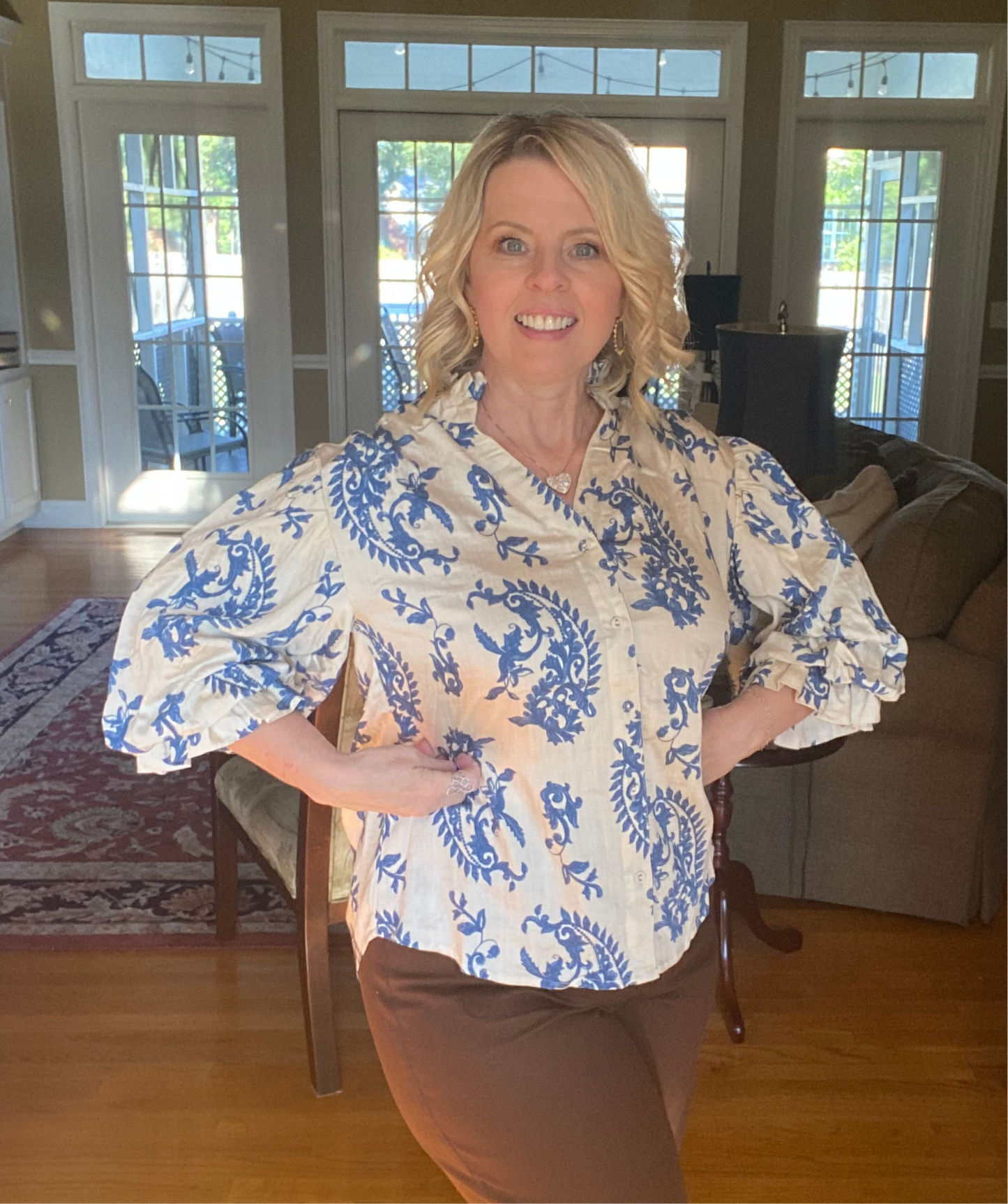 The Mao Blouse