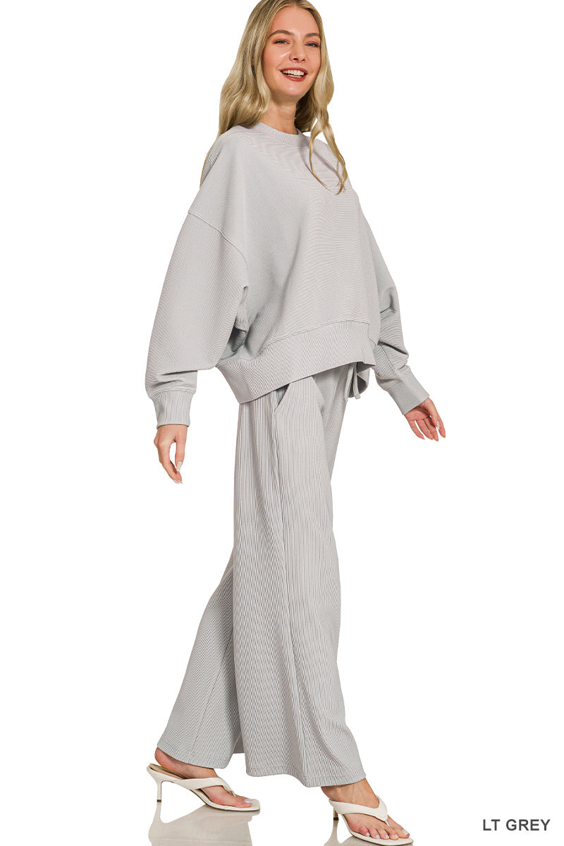 The Marissa Pant Set Grey