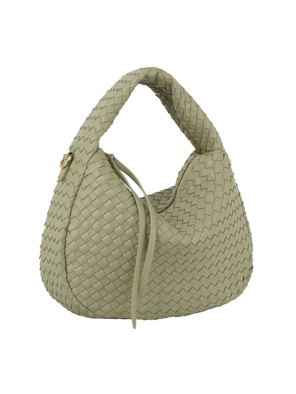 Woven Hobo Bag Sage
