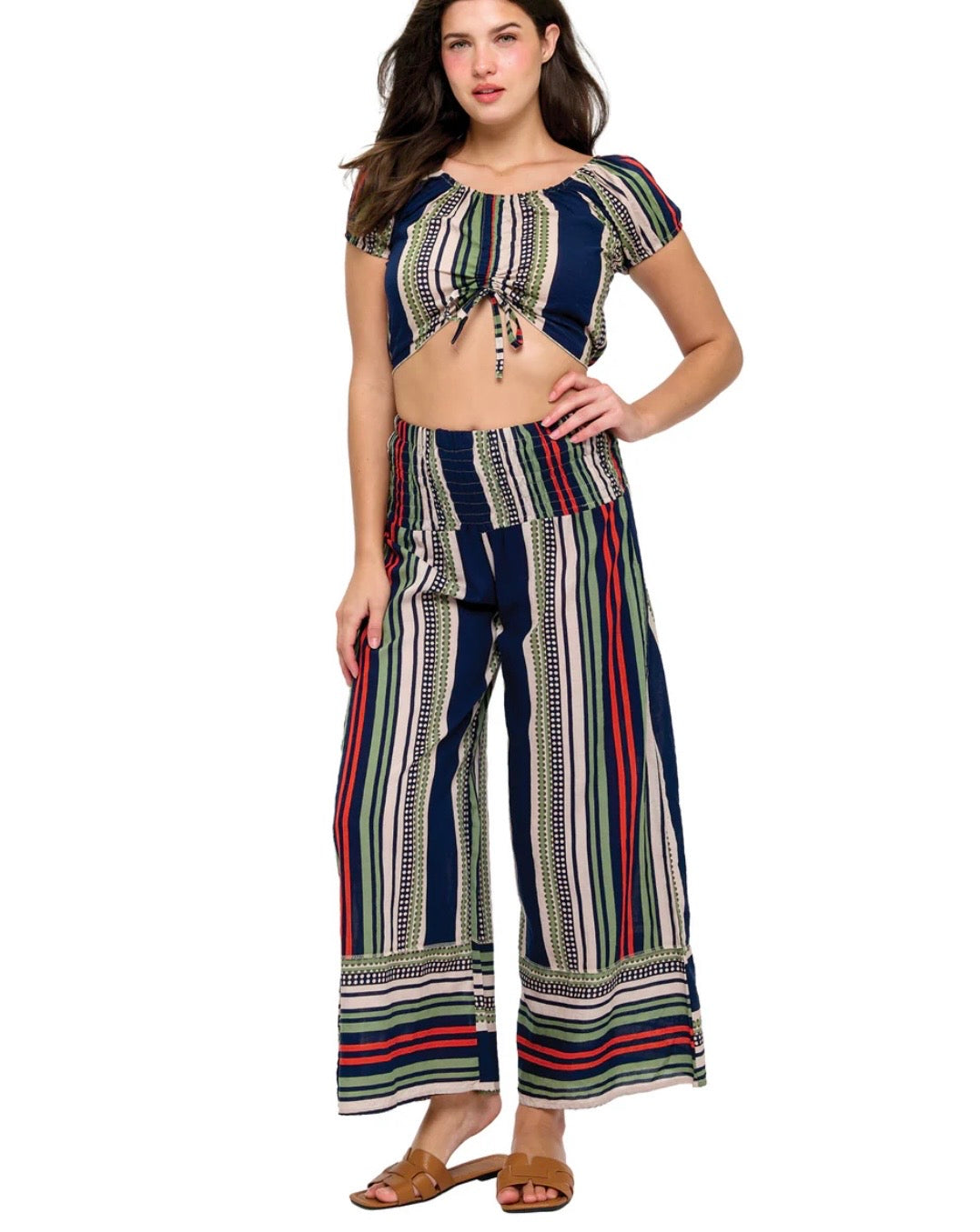 Multi Stripe Pants