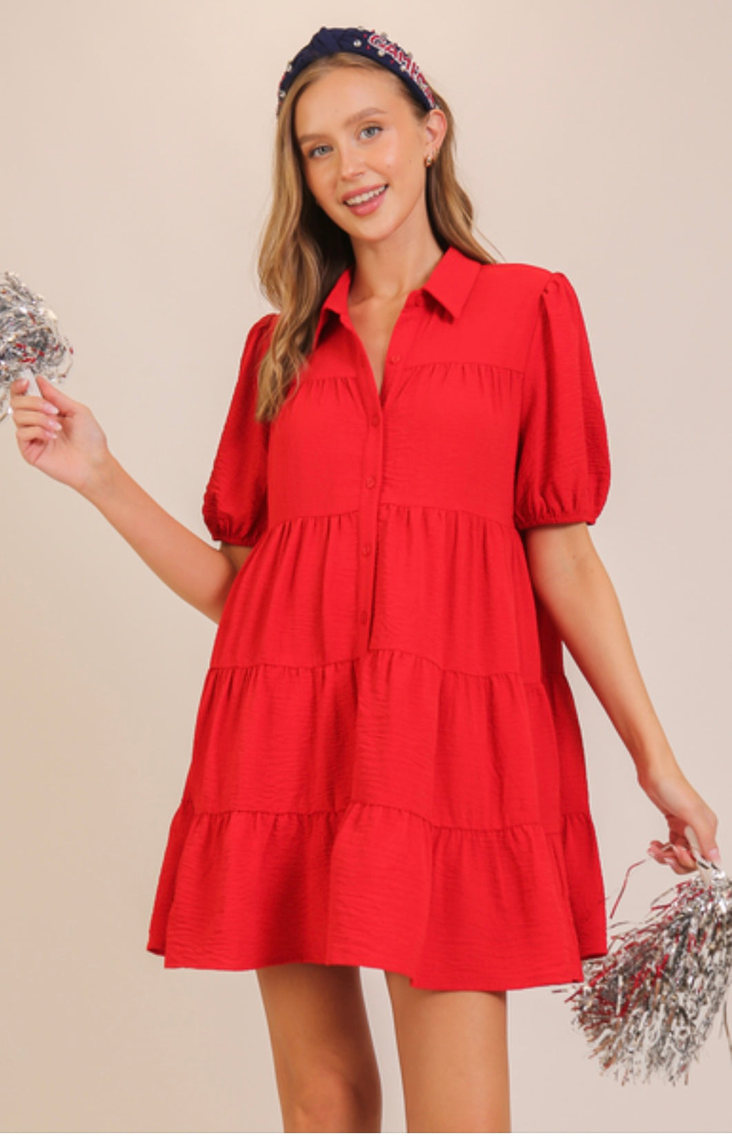 GameDay Dress Red