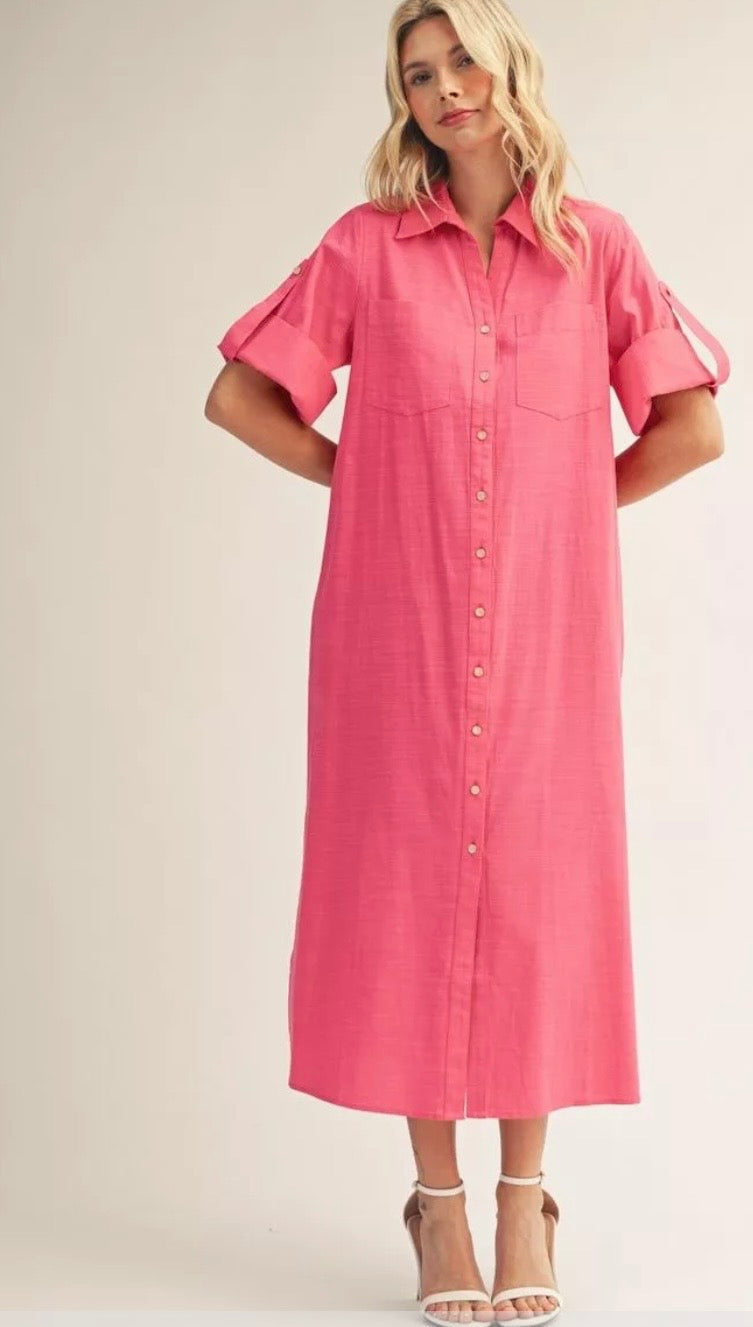 The Lizah Dress Blue