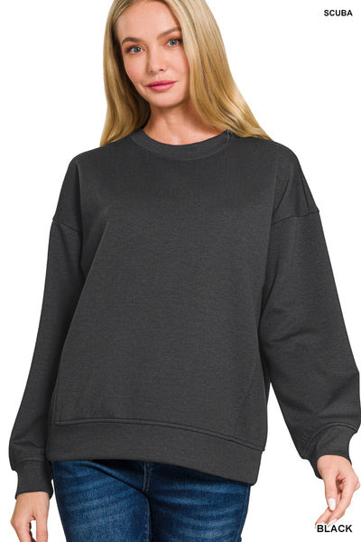 Scuba Sweatshirt Black