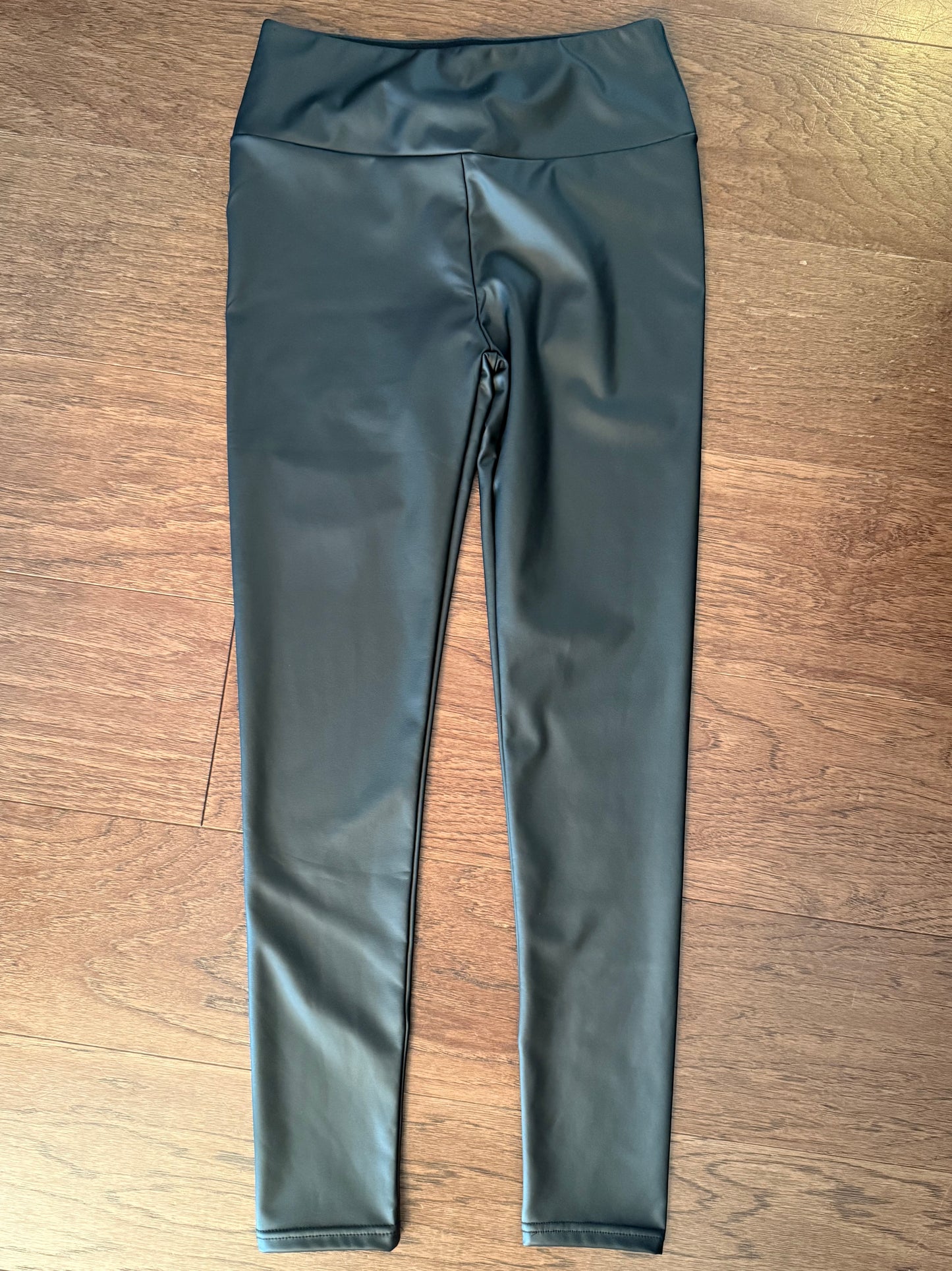 Black Leather Legging