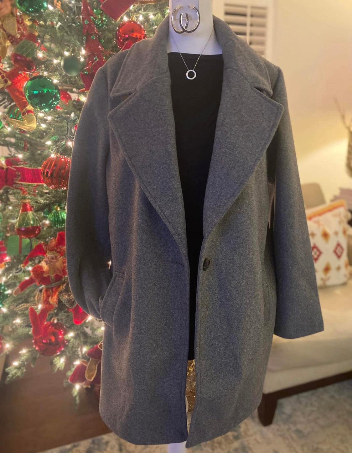 Cashmere Gray Coat