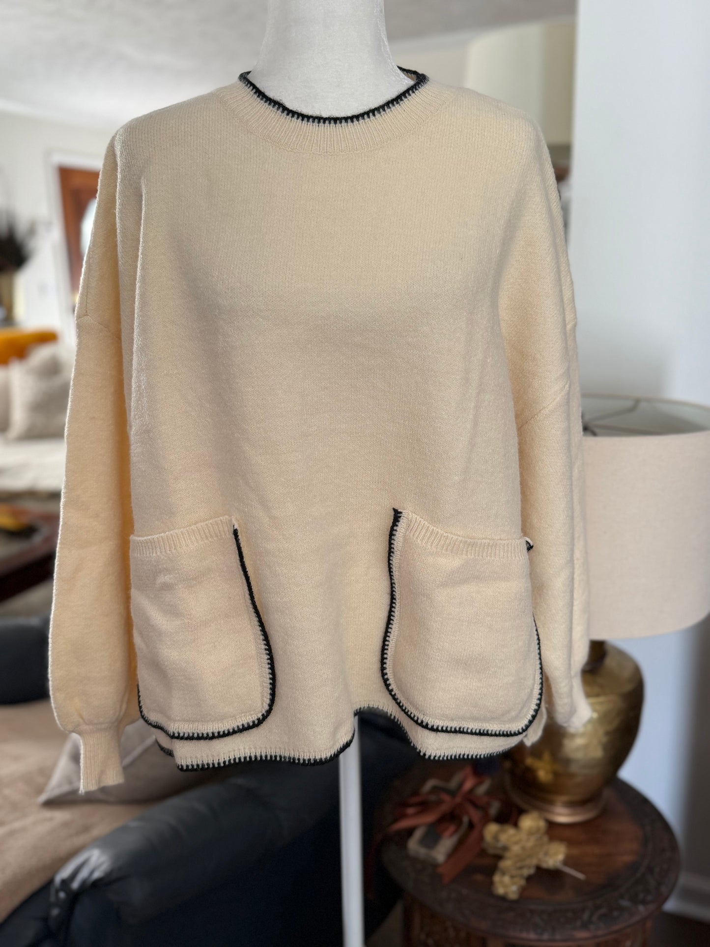 Cream Sweater