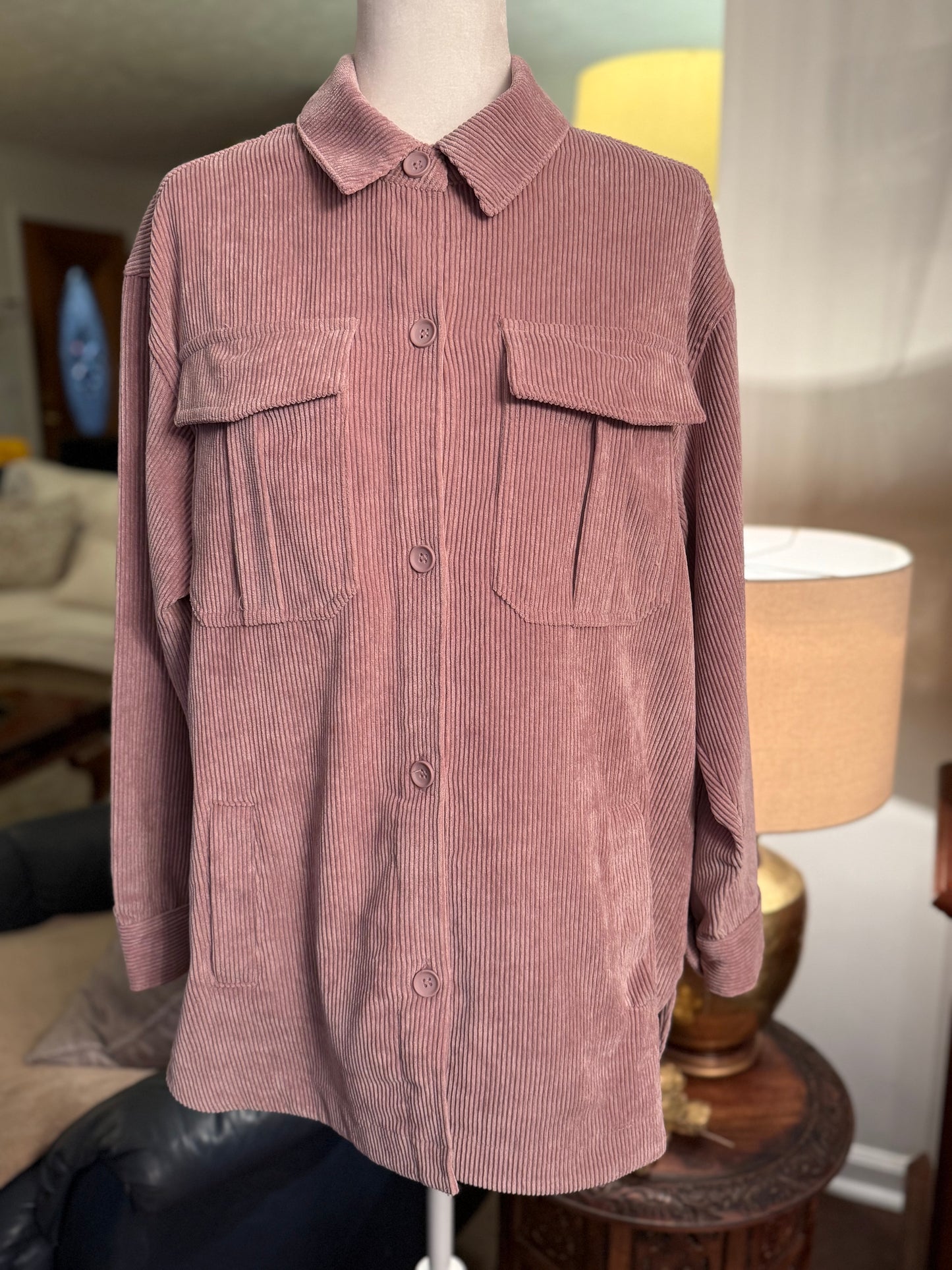 Blush Shacket
