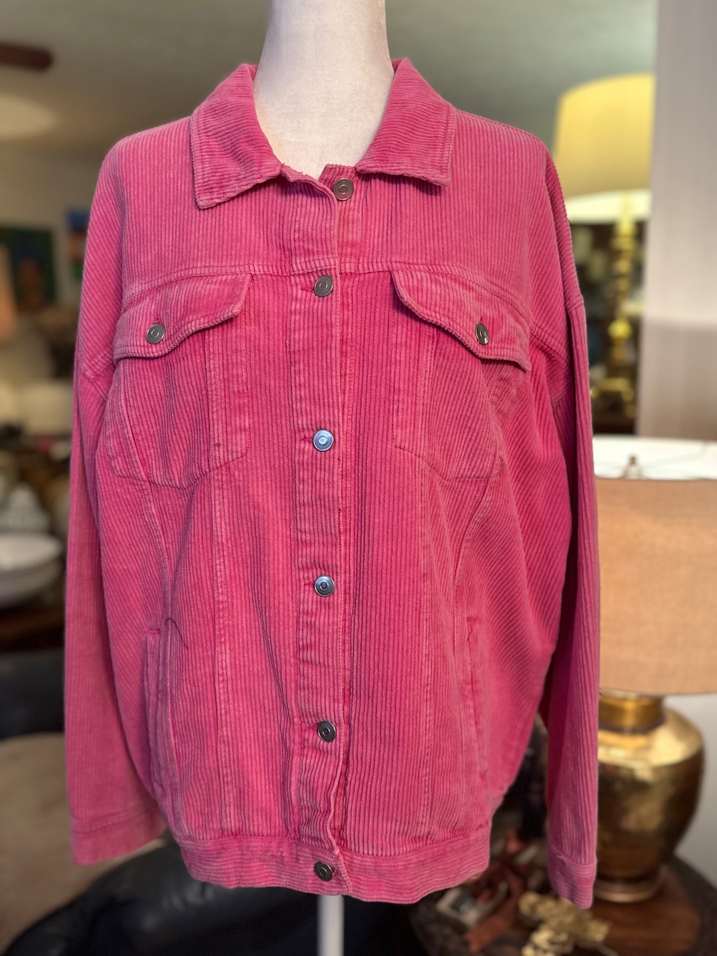 Pink Trucker Jacket