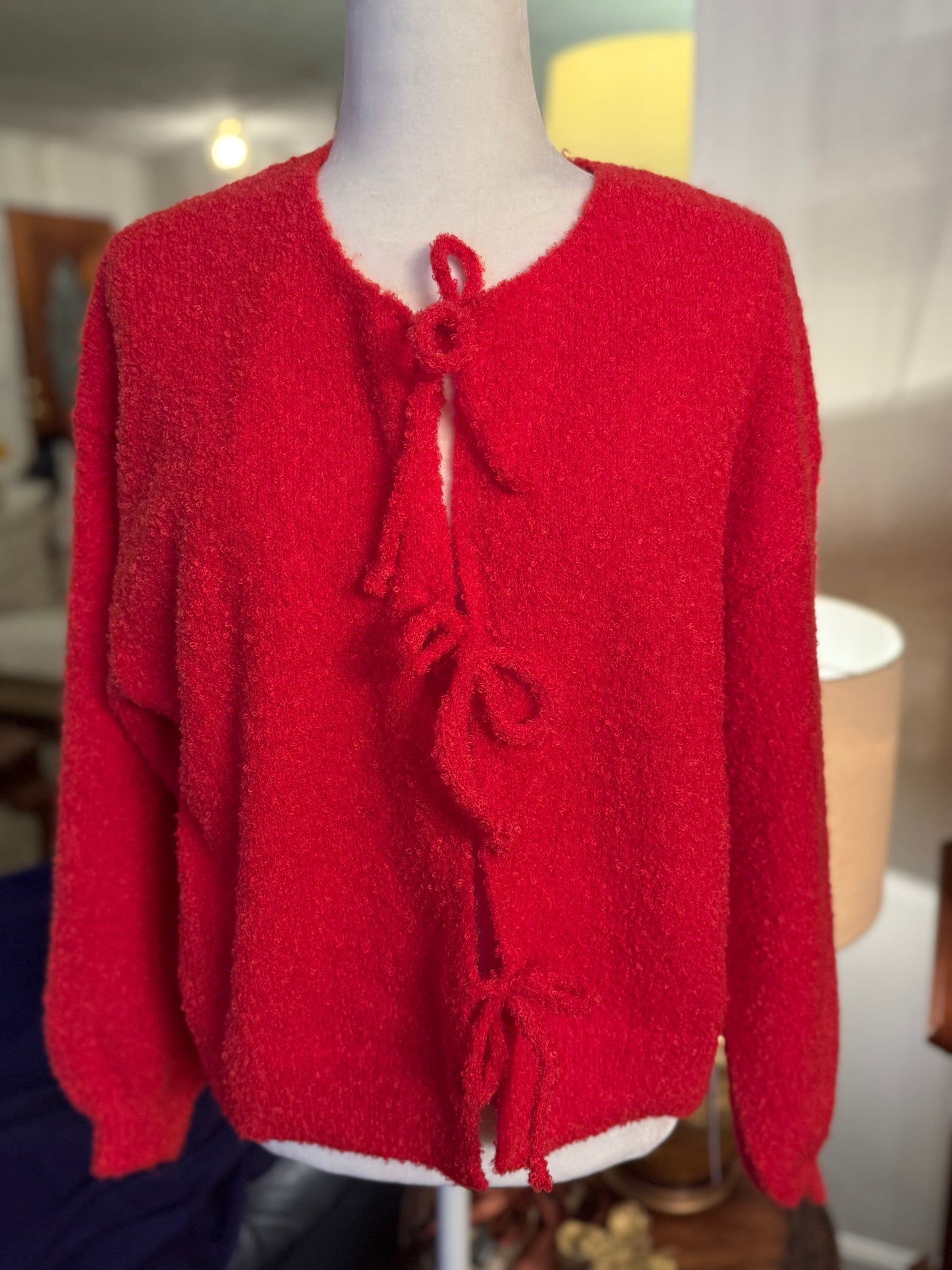 Ribbon Tie Red