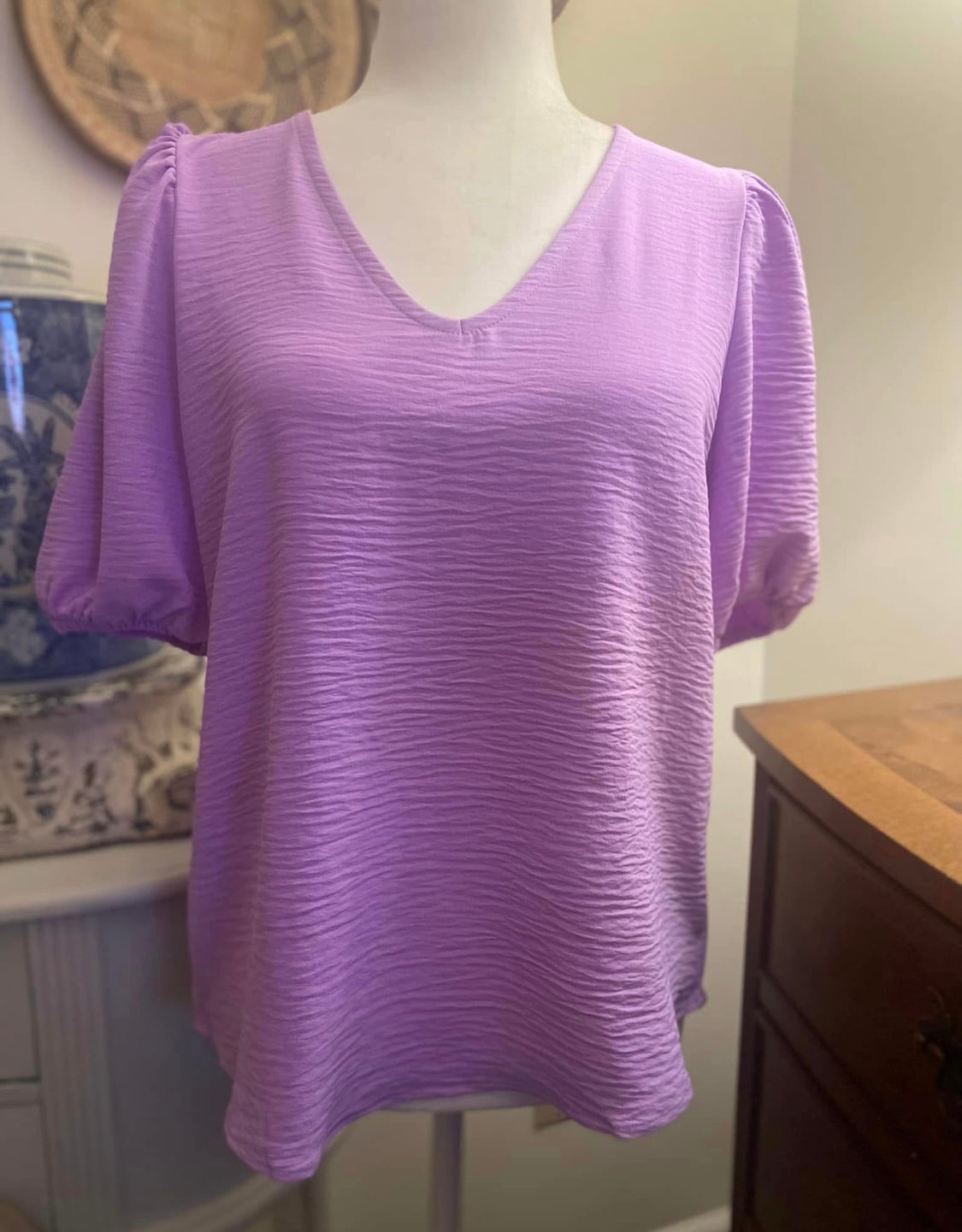 Bright Lavender Shirt