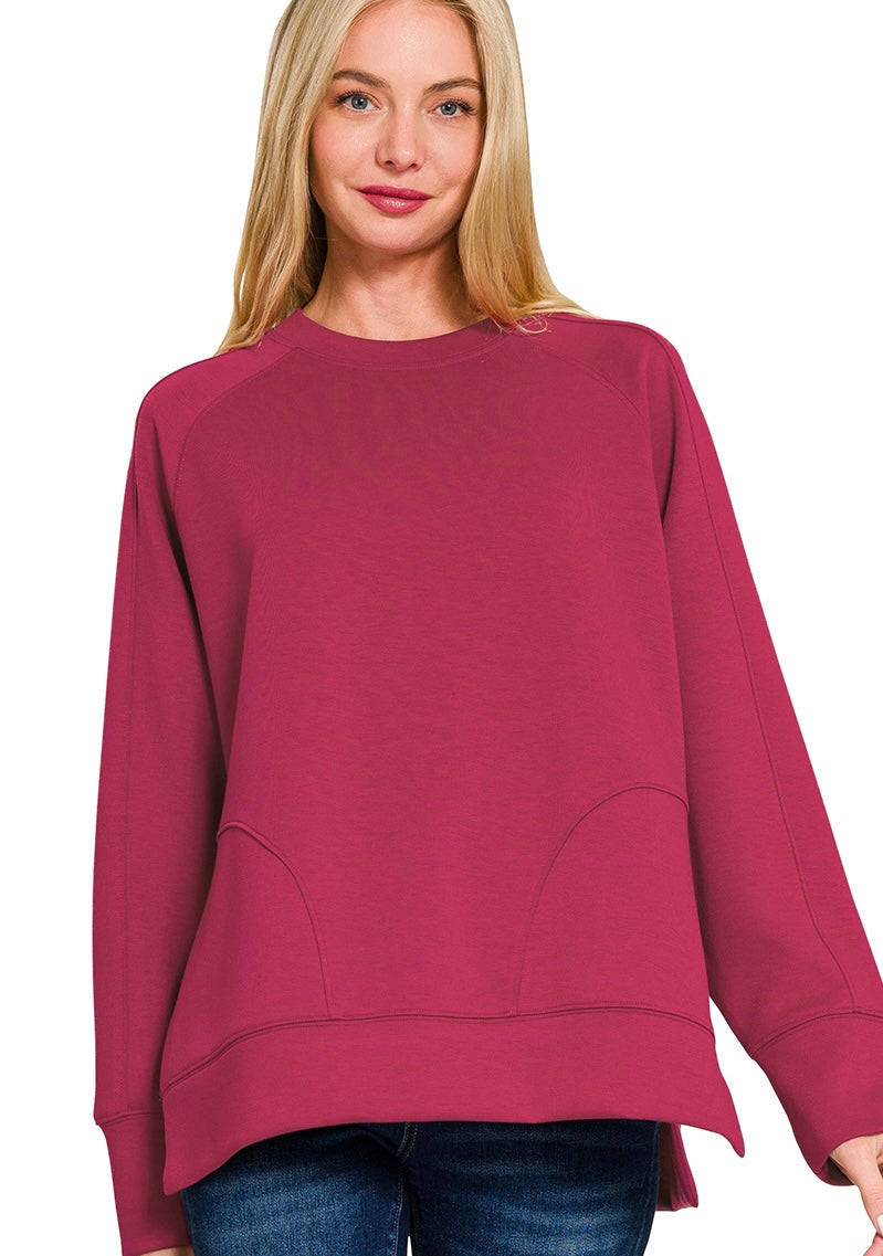 Scuba Cabernet Sweatshirt