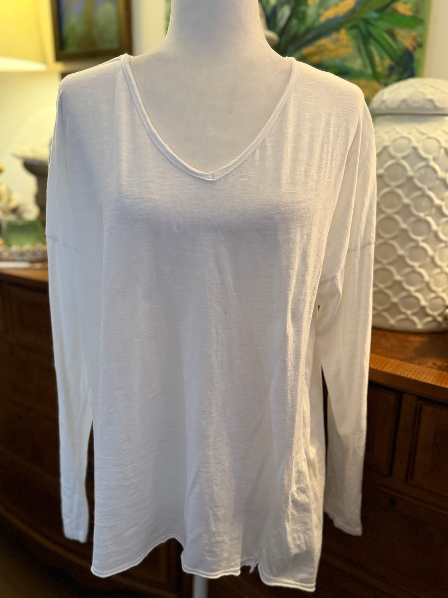 Italy Long Sleeve White