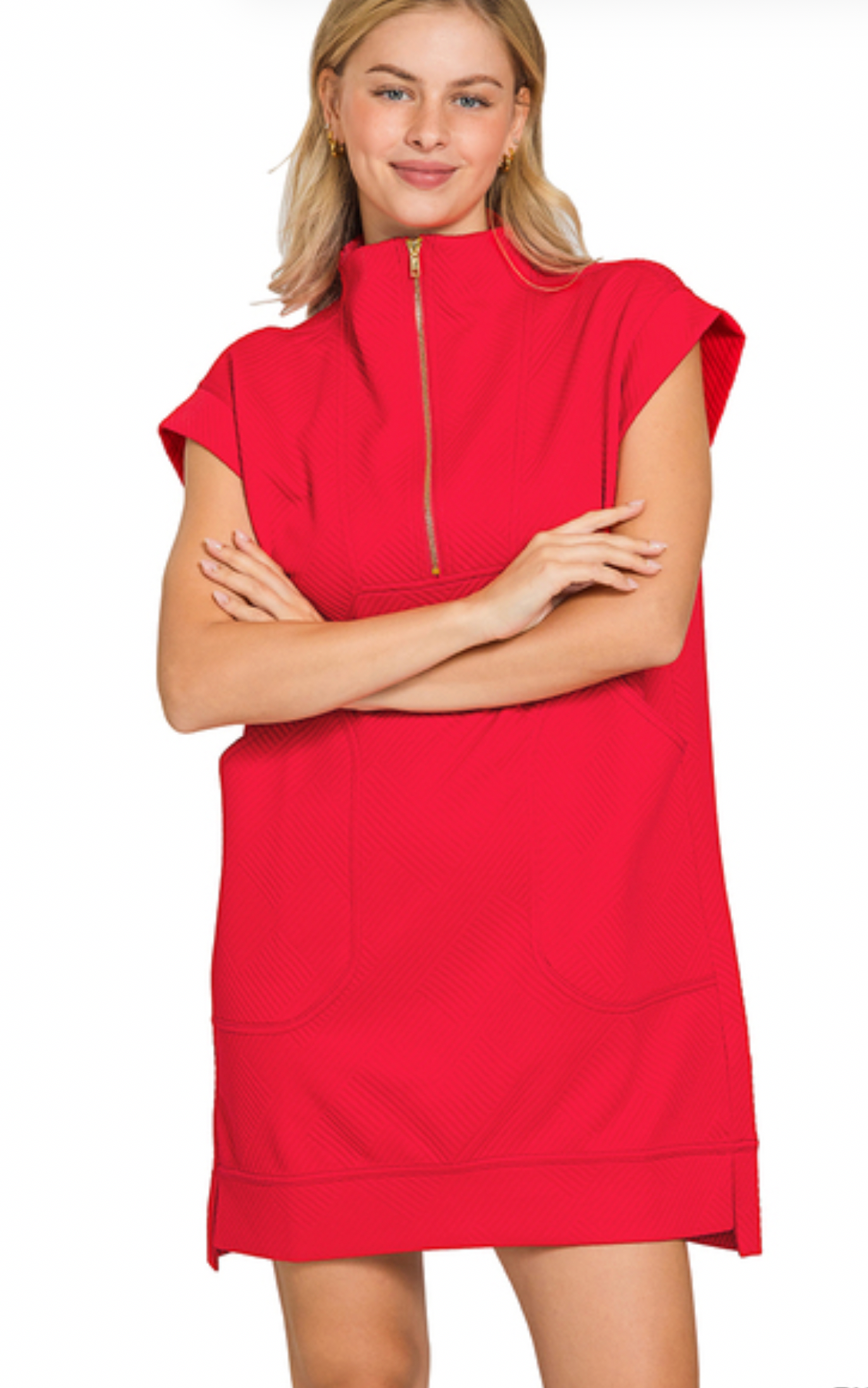 The Bree Dress Red