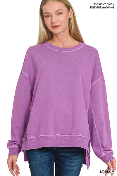 The Taylor Pullover Plum