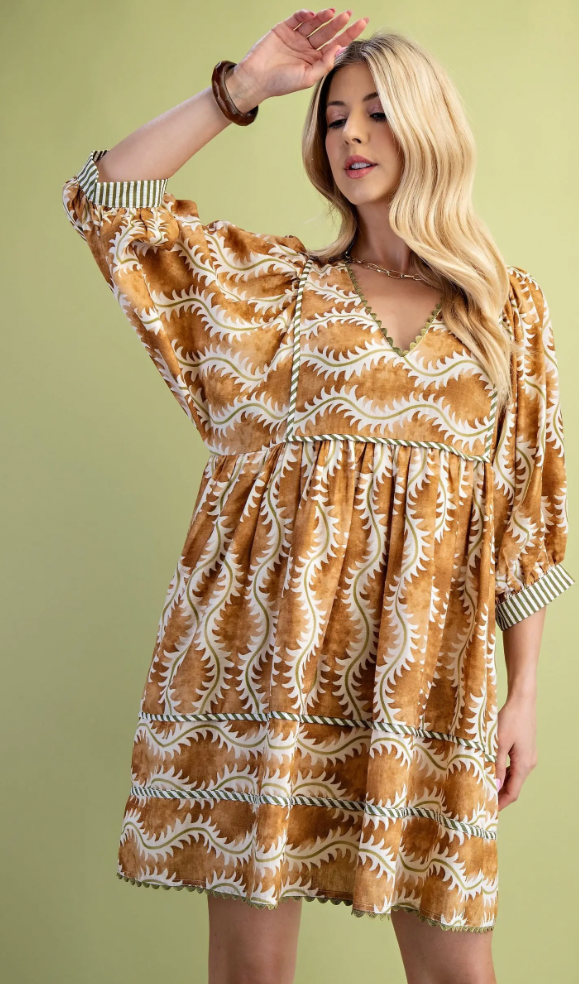 The Chelsea Dress Brown
