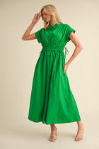 The Paula Dress Green