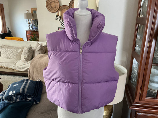 Puffer Vest Lavender