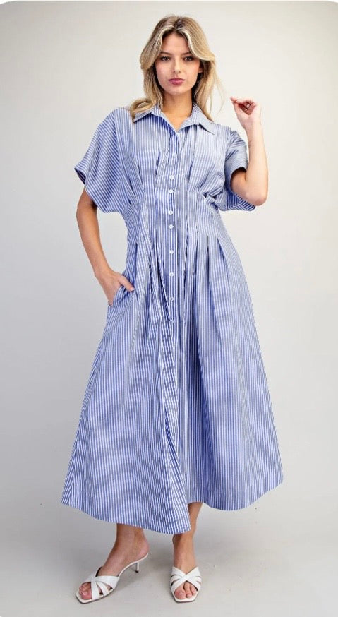 The Gavin Dress Denim