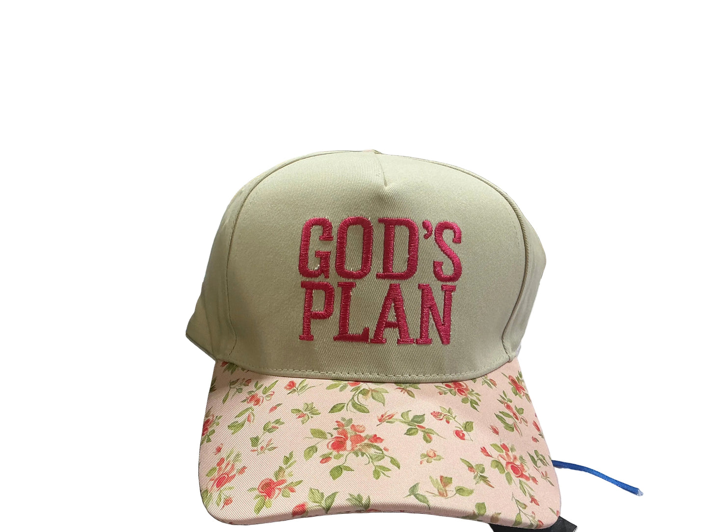 God’s Plan floral Hat