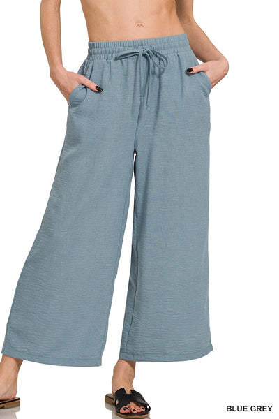 The Linda Pants Blue Grey