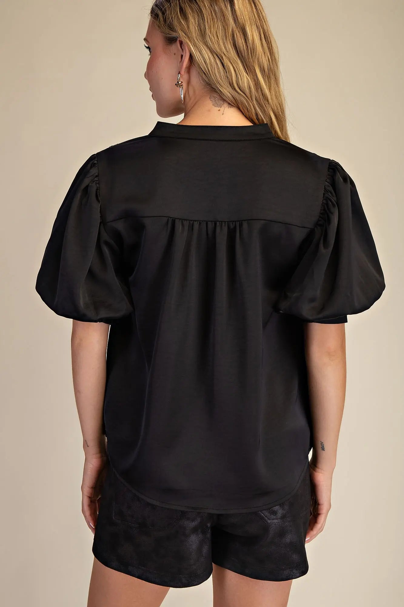 Sweet & Sassy Top Black
