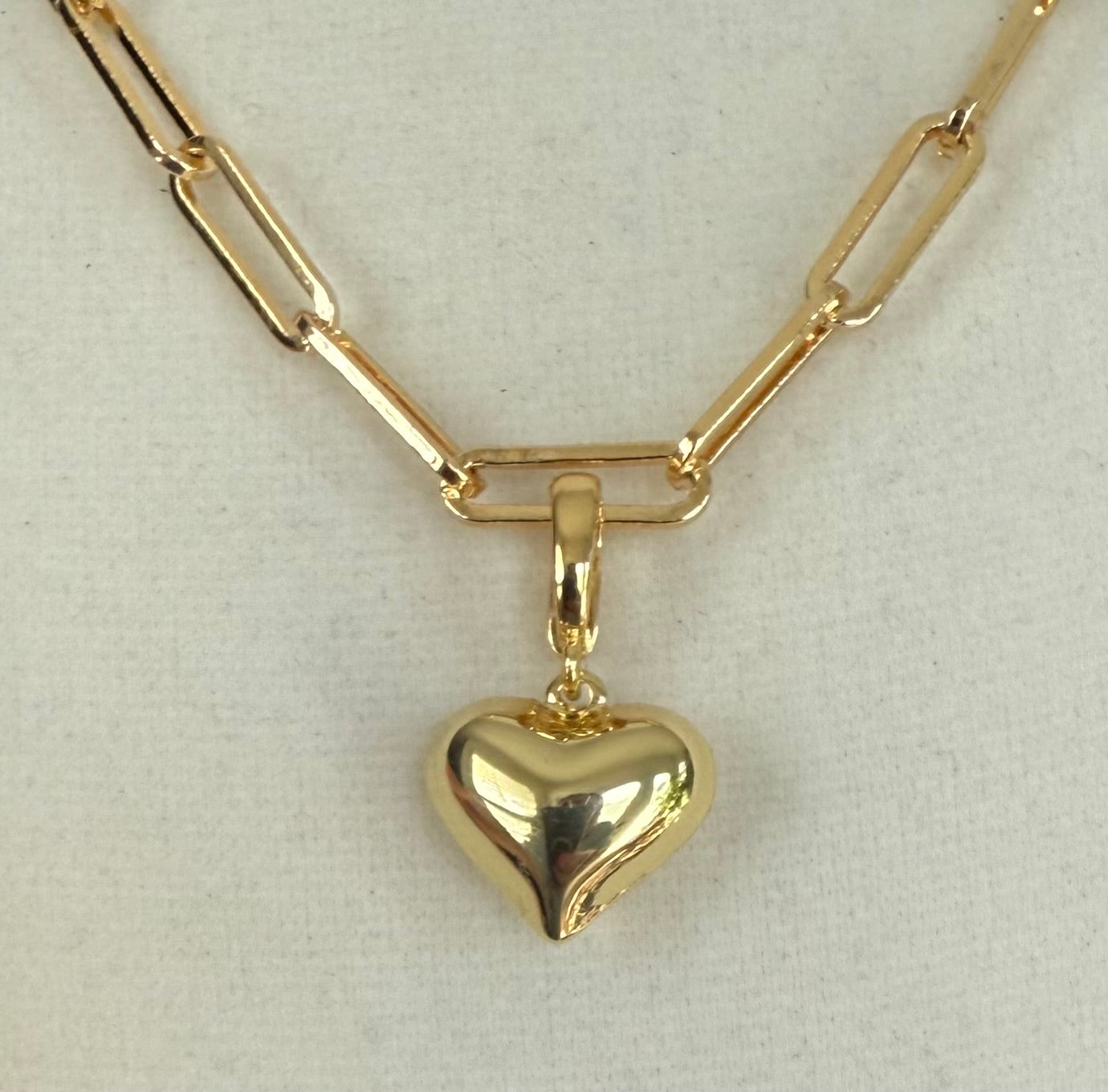Puffy Heart Charm