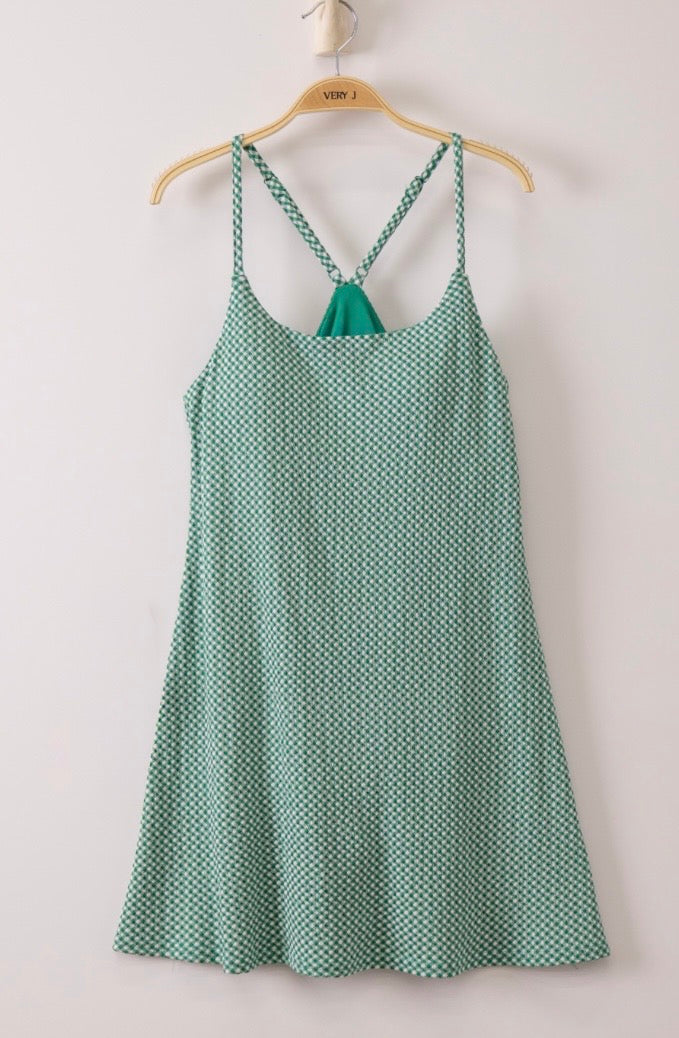 The Yoga Dress Green