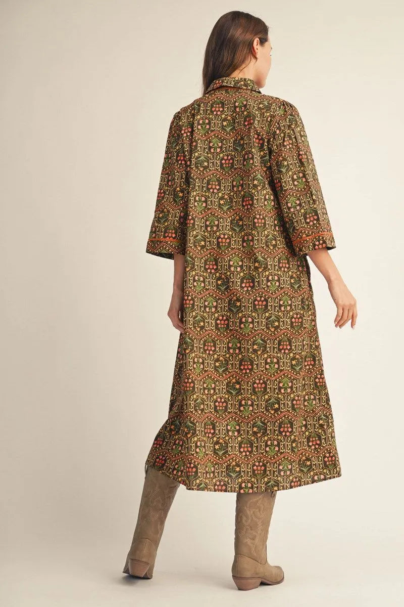 The Kristina Dress Olive